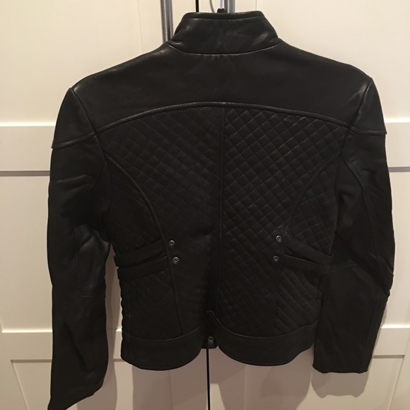 DKNY Leather Jacket - Picture 8 of 10